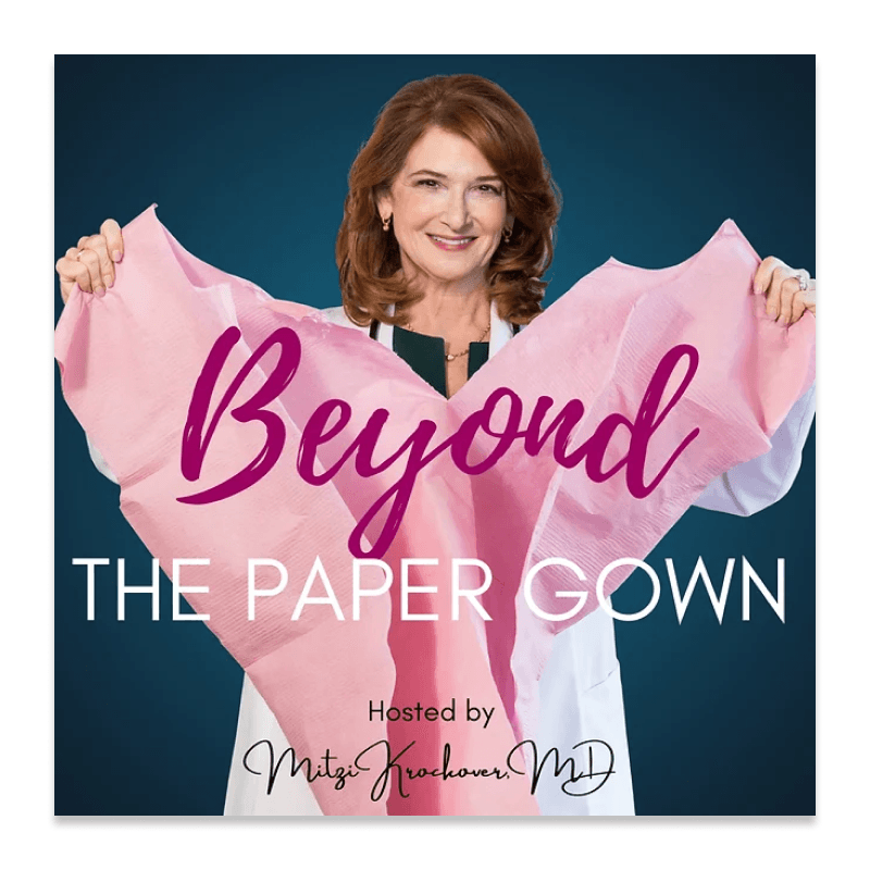 Logo for Beyond the Paper Gown Podcast
